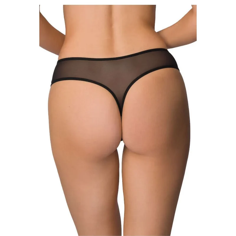 Culotte sexy Elara dentelle florale noire maille transparente comfort femmes lingerie élégance intimité féminine sensualité quotidien occasion spéciale