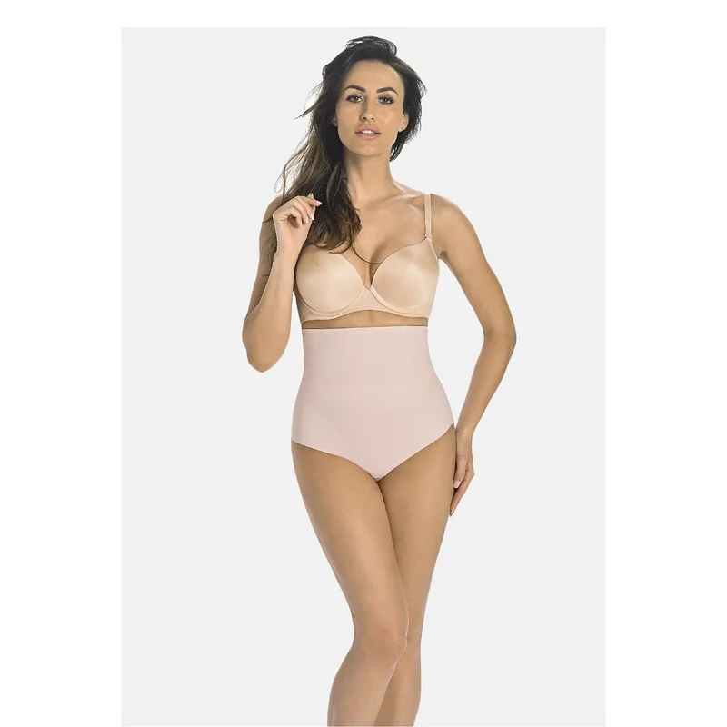 Culotte modelante taille haute beige sans couture Teyli 228830