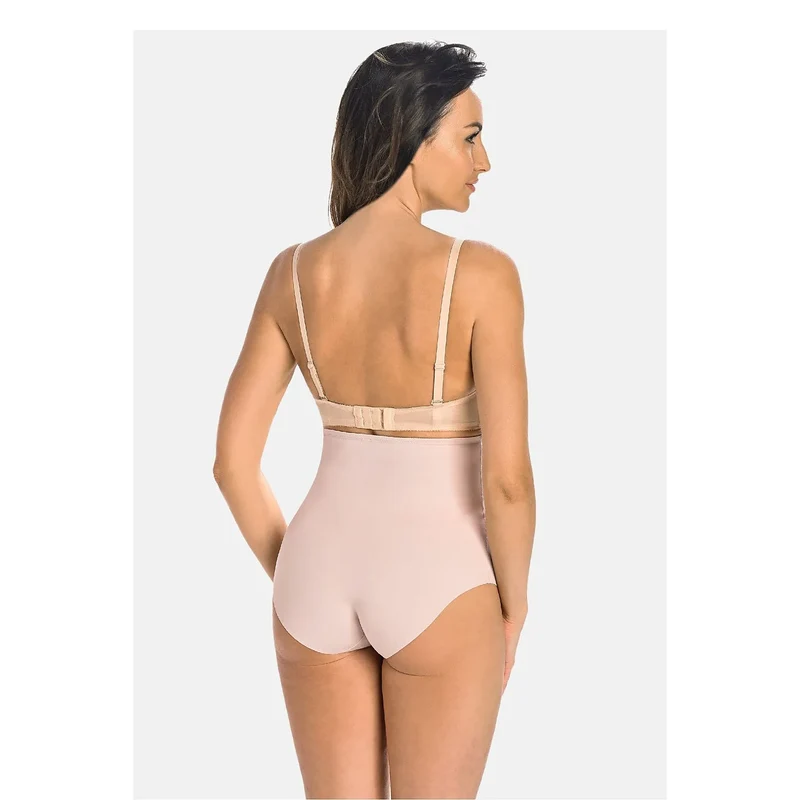 Culotte modelante taille haute beige sans couture Teyli 228830