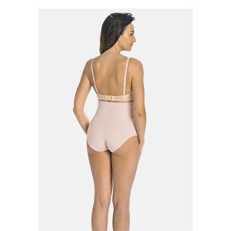 Culotte modelante taille haute beige sans couture Teyli 228830