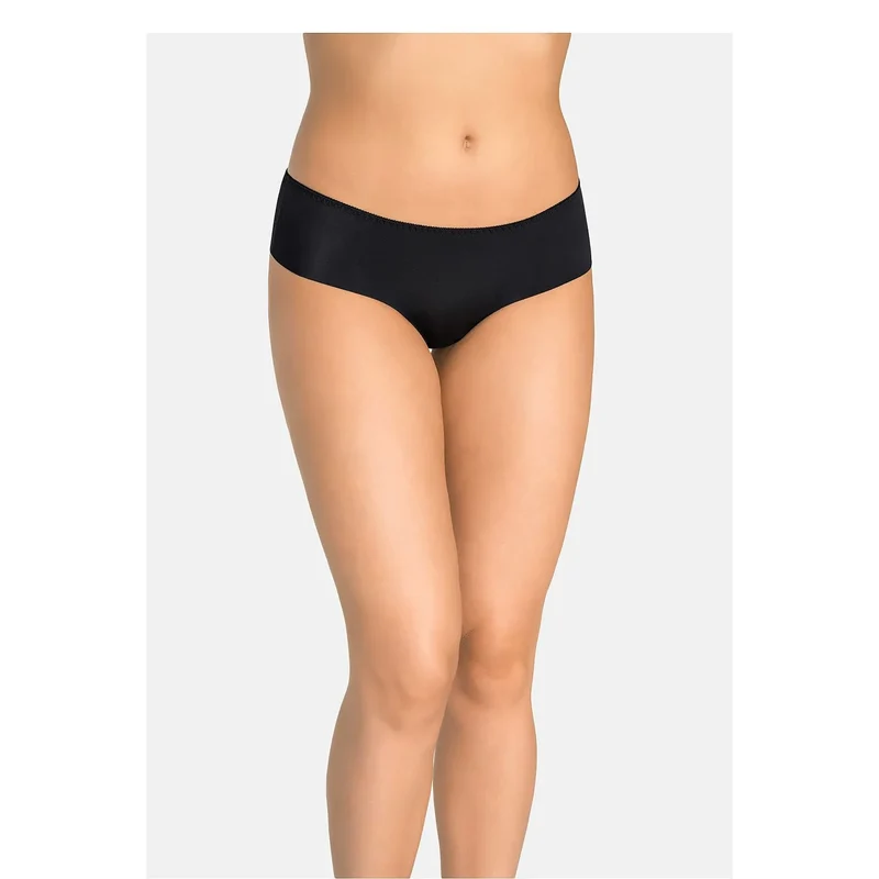Culottes classiques noires sans couture taille basse confort sexy femmes Teyli 228827