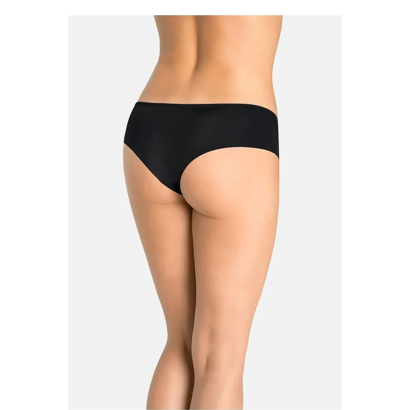 Culottes classiques noires sans couture taille basse confort sexy femmes Teyli 228827