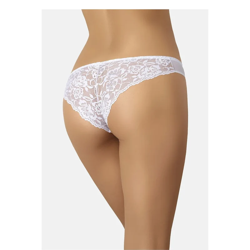 Culottes brésiliennes dentelle blanche florale élégantes confortables cadeau femme Teyli