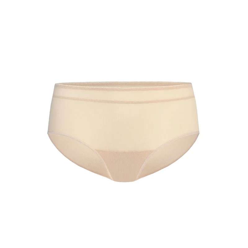 Culottes classiques filet beige invisibles vêtements ajustés femme confort Teyli