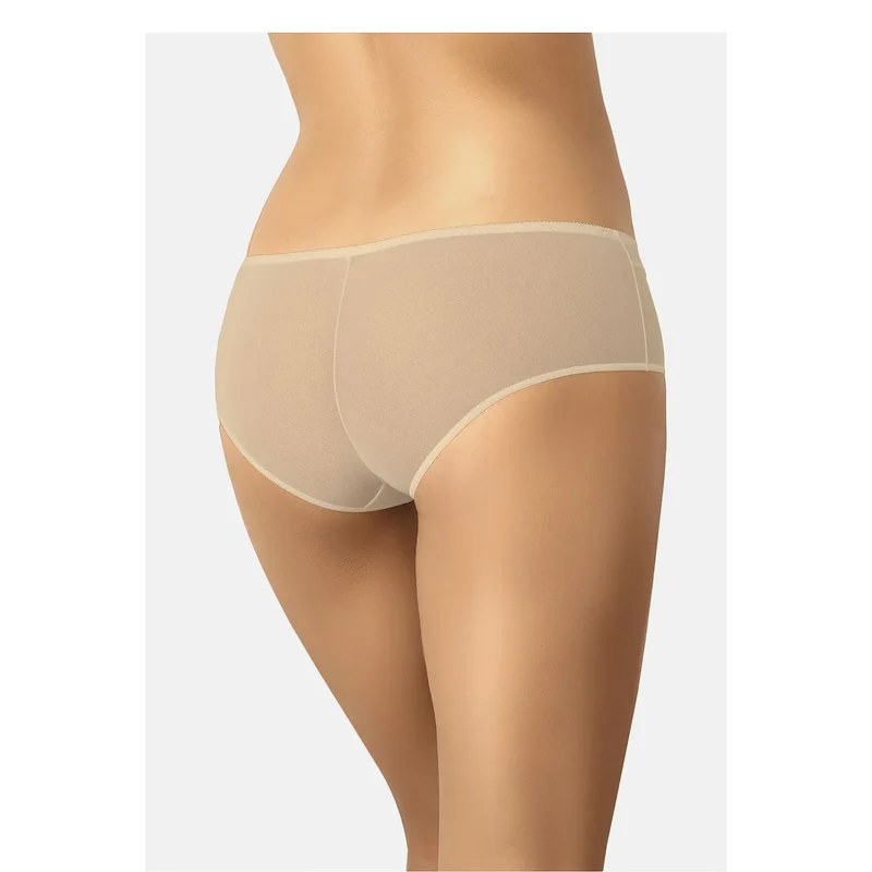 Culottes classiques filet beige invisibles vêtements ajustés femme confort Teyli