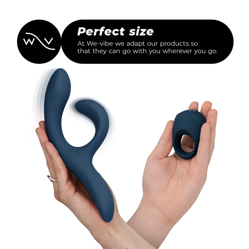 Ensemble Cadeau Romantique Couples Vibromasseur Point G Nova2 Anneau Pénien Vibrant Silicone Doux Extensible Rechargeable Application Contrôle Télécommande