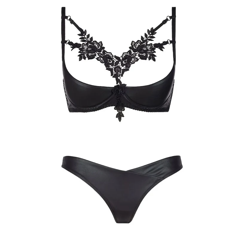 Strings sensuels latex éclat moderne femme Axami V-12045