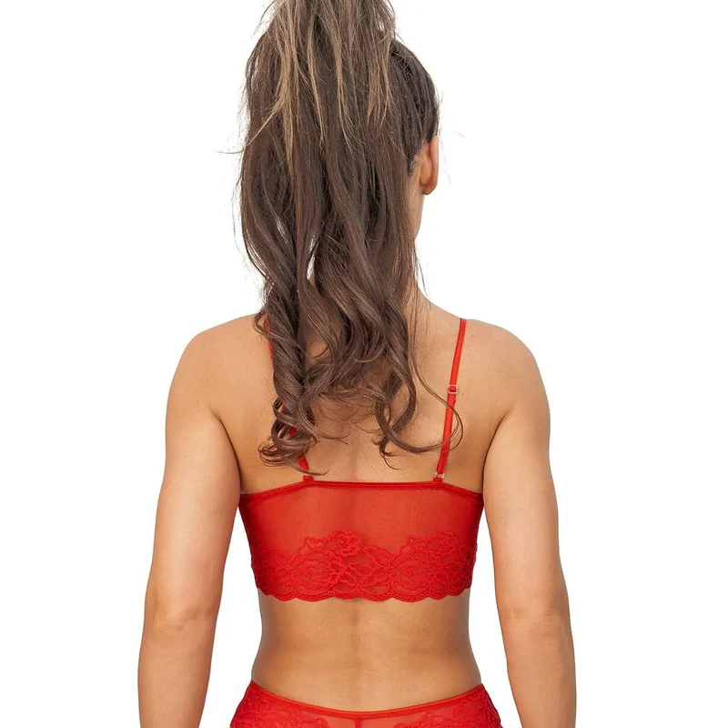 Soutien-gorge dentelle confort ajustable femme bonnets doux élasthanne