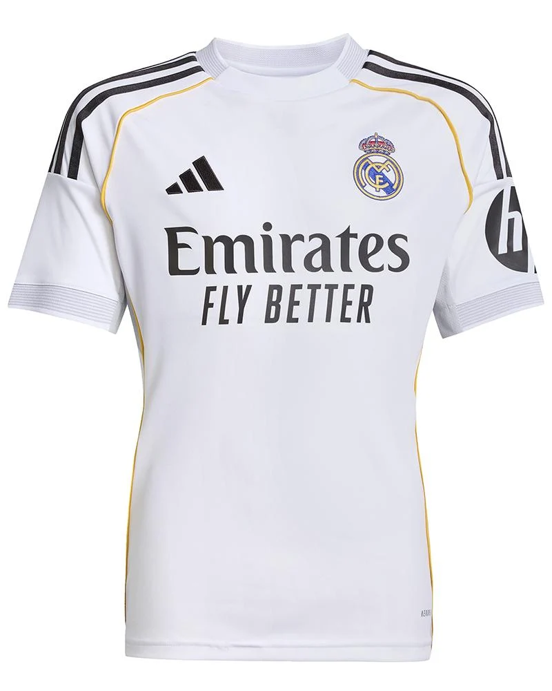Maglia Home Real Madrid 25/26 Bambini