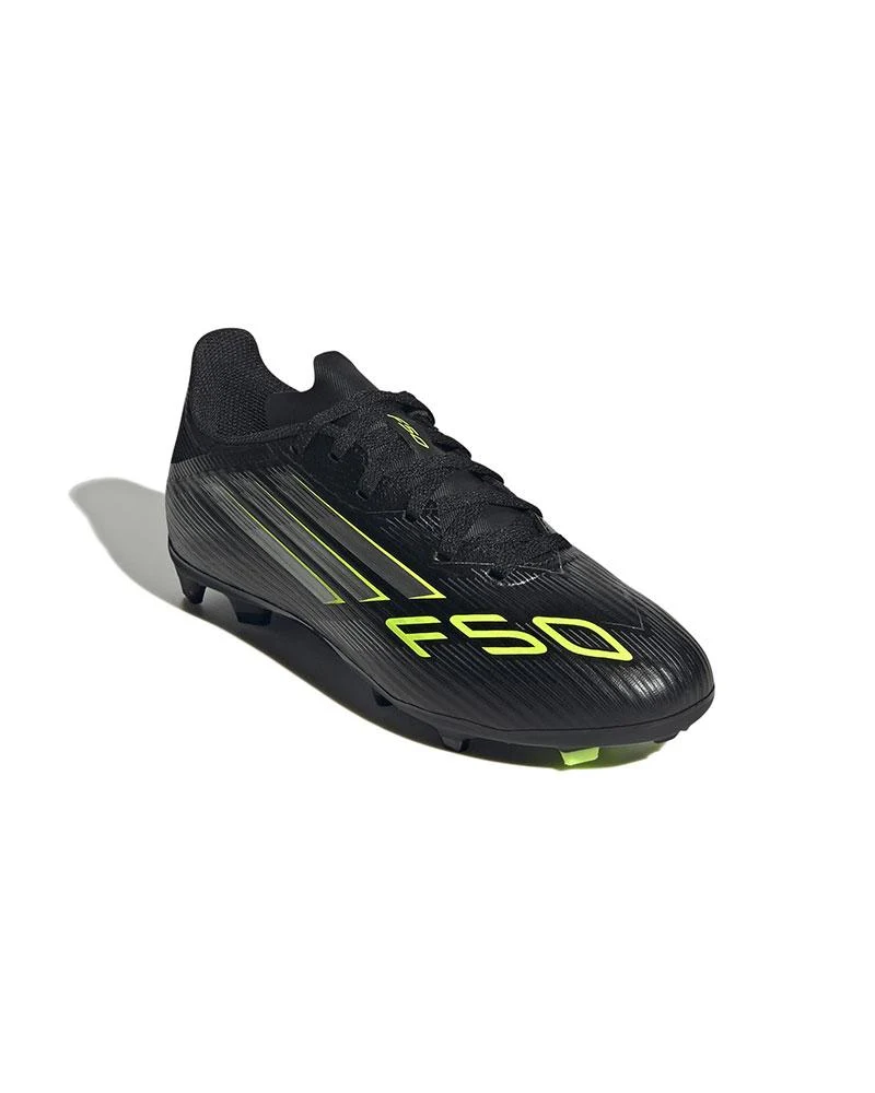 Scarpe Da Calcio Bambini F50 League FG/MG Electric Stealth Pack