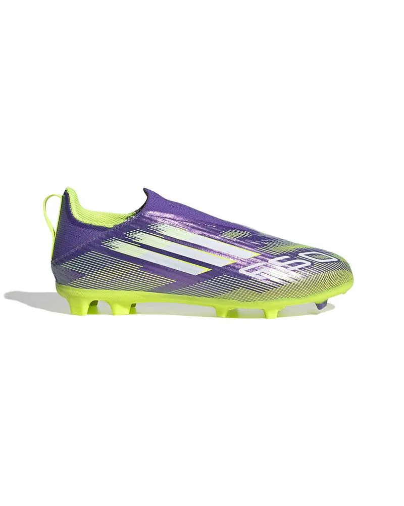 Scarpe da Calcio Bambino F50 League FG/MG Laceless Radiant Blaze Pack