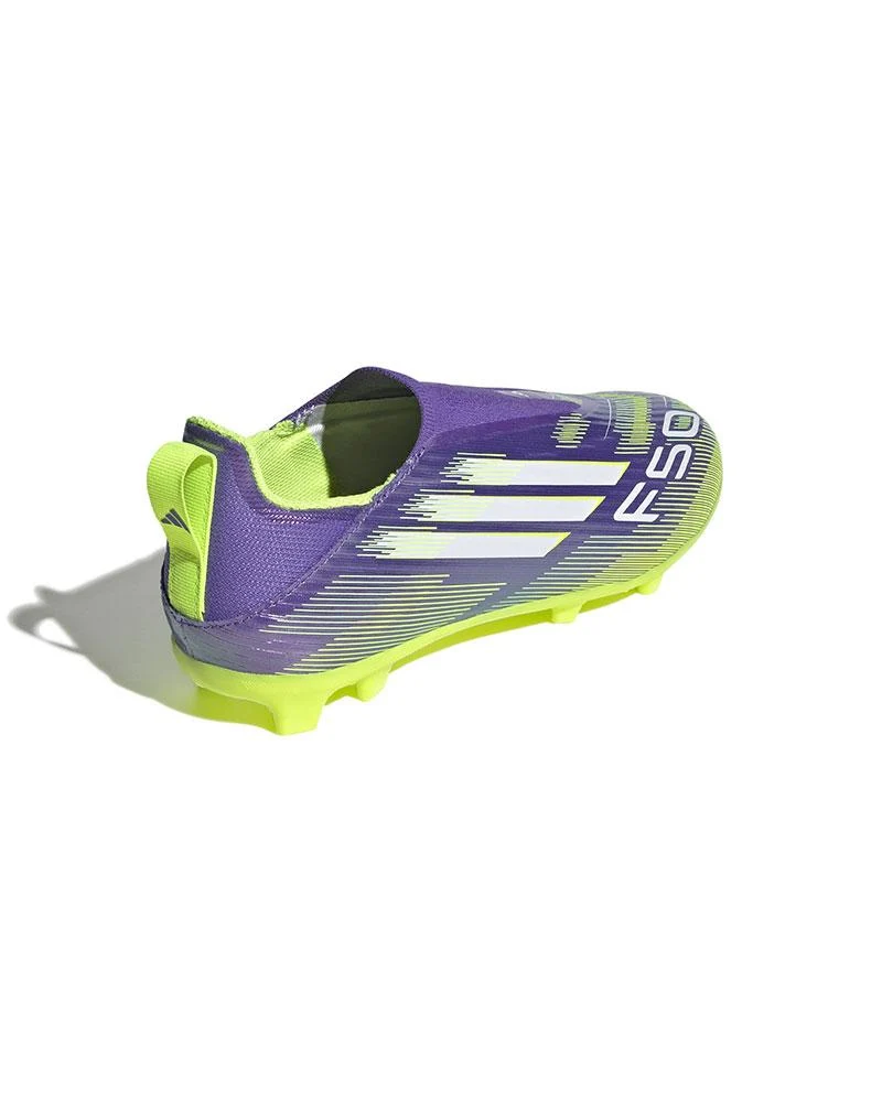 Scarpe da Calcio Bambino F50 League FG/MG Laceless Radiant Blaze Pack