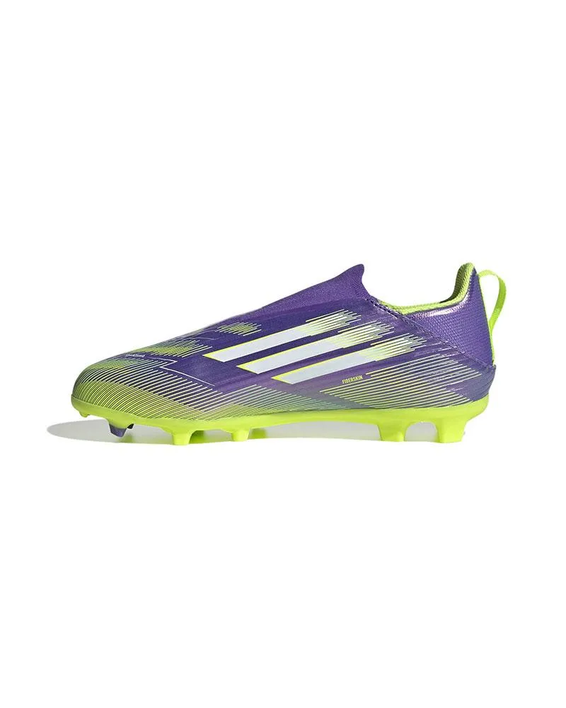 Scarpe da Calcio Bambino F50 League FG/MG Laceless Radiant Blaze Pack