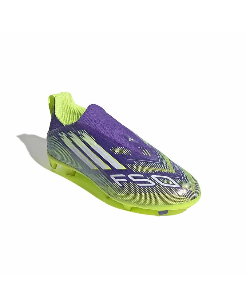 Scarpe da Calcio Bambino F50 League FG/MG Laceless Radiant Blaze Pack