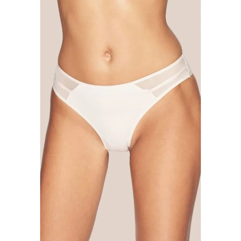 Strings invisibles tulle microfibre coton ions argent confort moderne