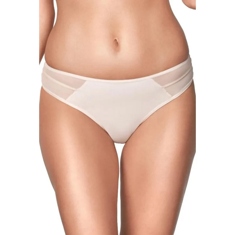 Strings invisibles tulle microfibre coton ions argent confort moderne