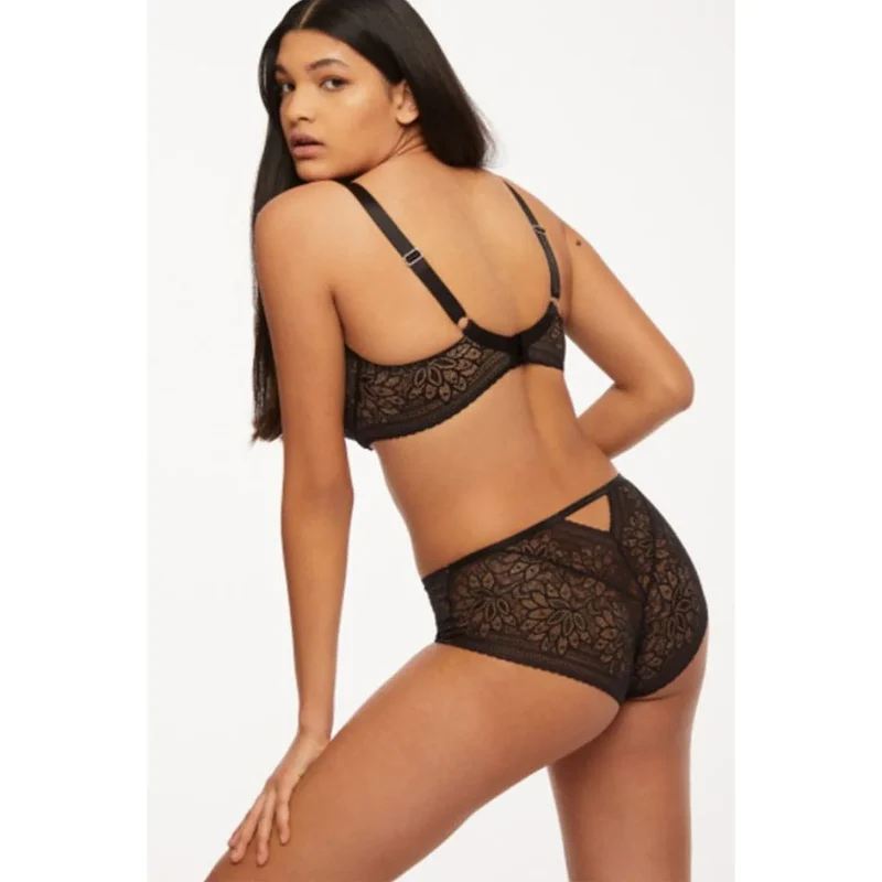Soutien-gorge dentelle italienne maille confort maintien seins pleins Kinga 227515