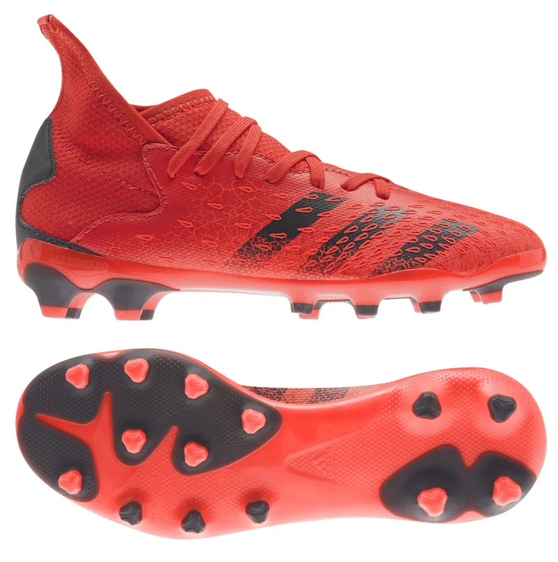 Scarpe Calcio Junior Predator Freak 3 MG Meteorite Pack