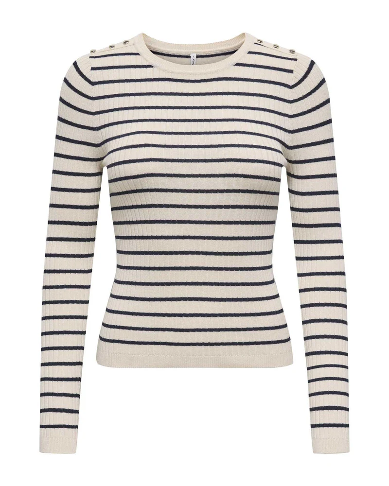Maglione Donna Mila LS Stripe
