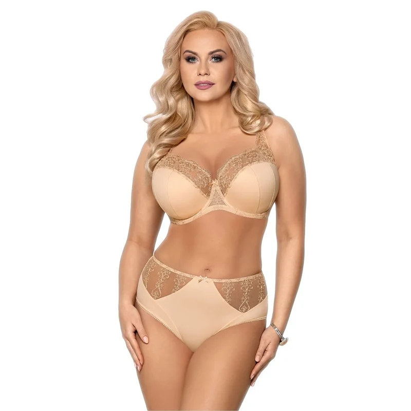 Soutien-gorge semi-soft Vena grande taille coton élasthanne confort 105B-90E
