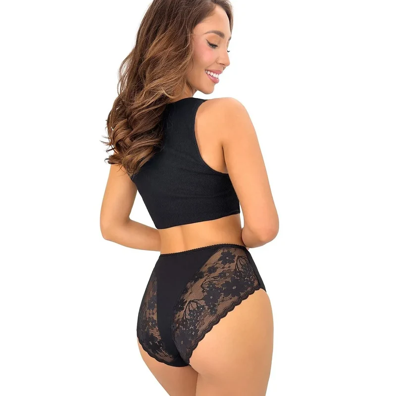 Culottes taille haute coton dentelle confort femme élégance quotidienne