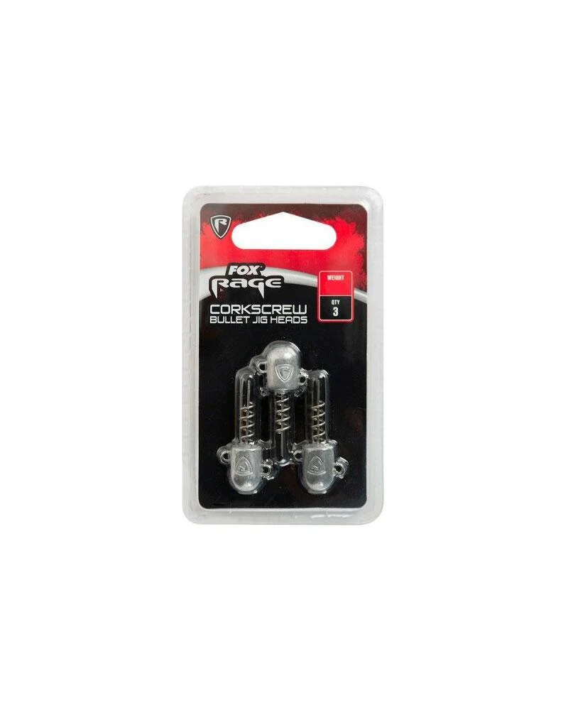 Corkscrew Bullet Jig Heads