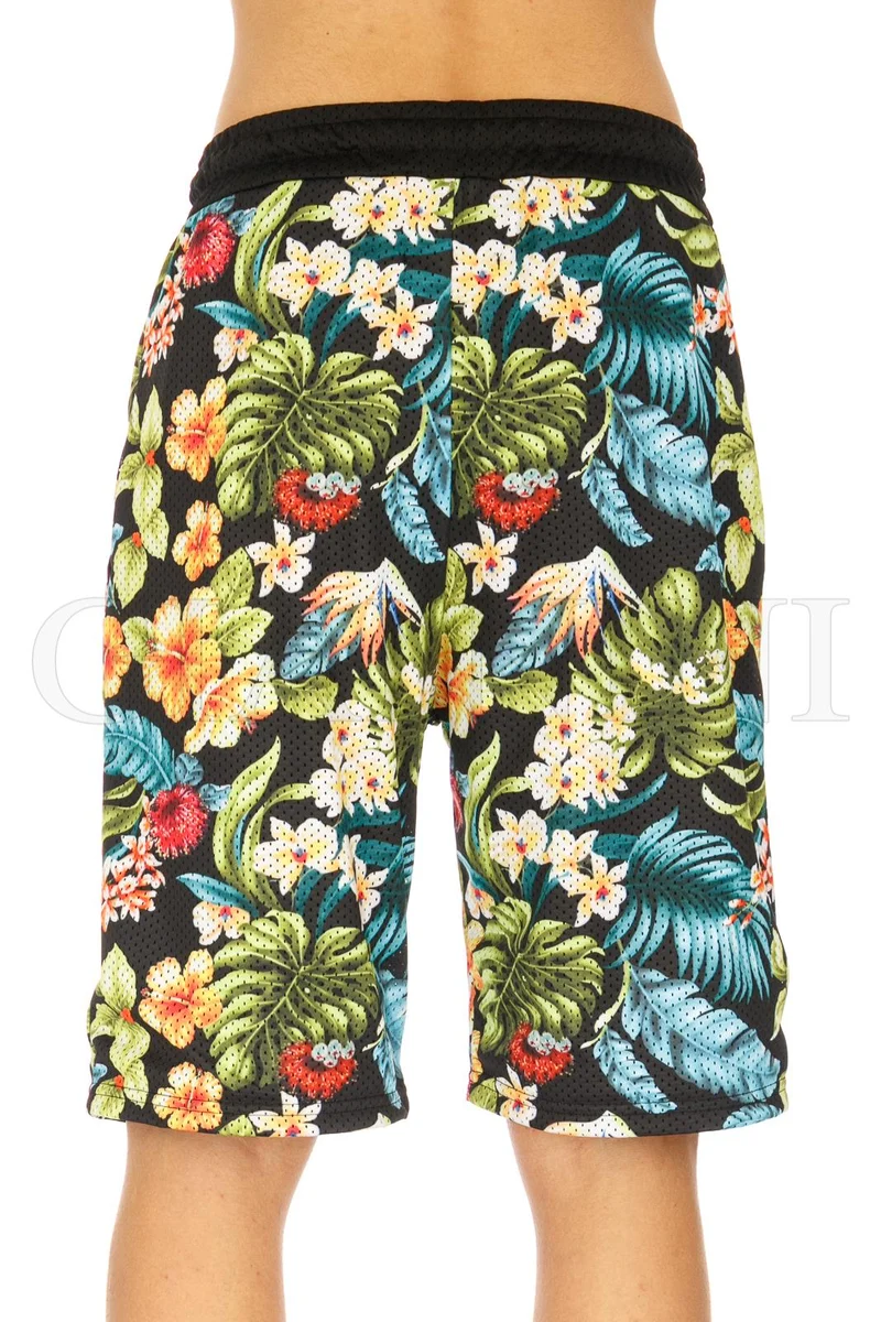 Bermuda Traforato Uomo Fantasia Fiori