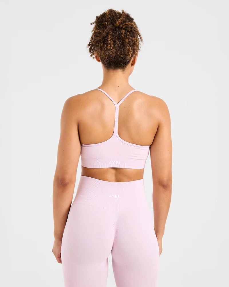 Empower Seamless Sports Bra - Iced Rose