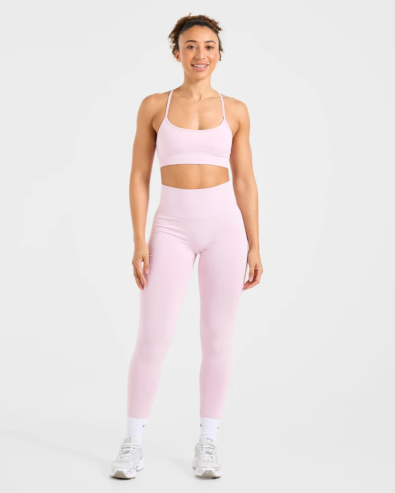 Empower Seamless Sports Bra - Iced Rose