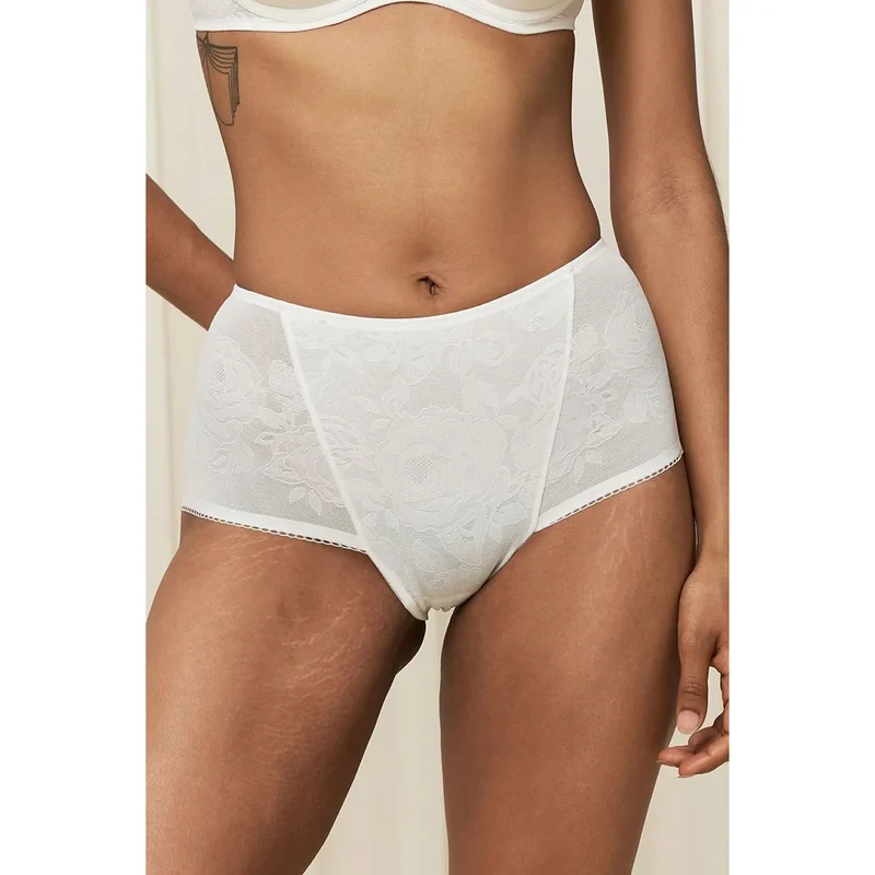 Culottes taille haute dentelle invisible confort femme Wild Rose Sensation