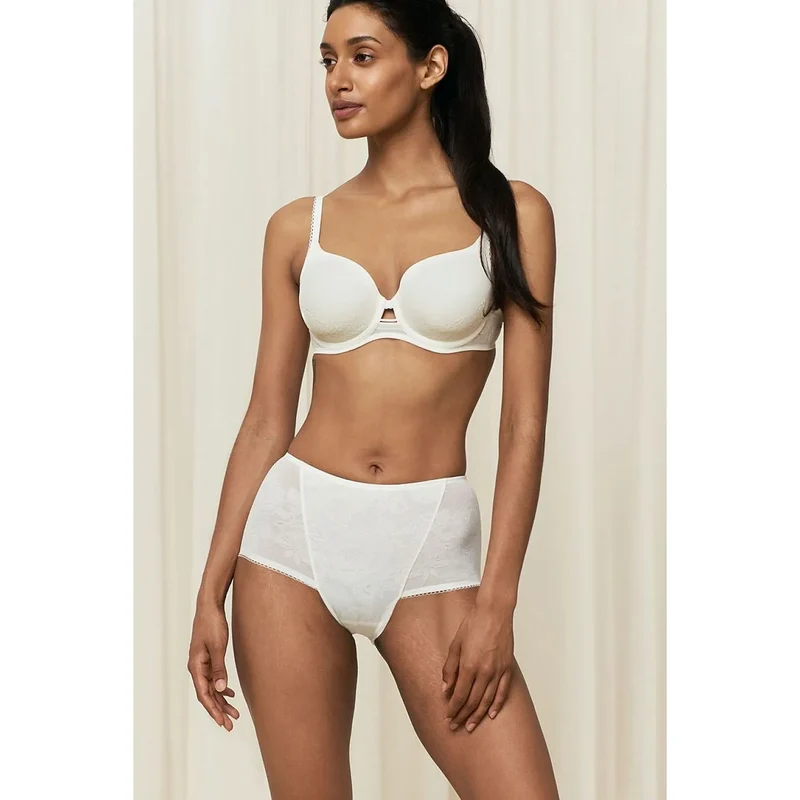 Culottes taille haute dentelle invisible confort femme Wild Rose Sensation