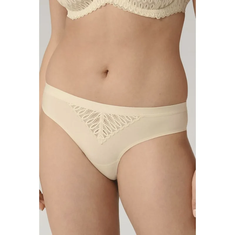 Culotte brésilienne élégante invisible microfibre dentelle Triumph Aura Spotlight