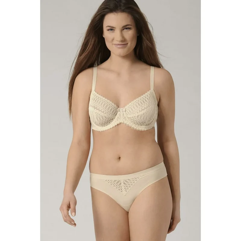 Culotte brésilienne élégante invisible microfibre dentelle Triumph Aura Spotlight