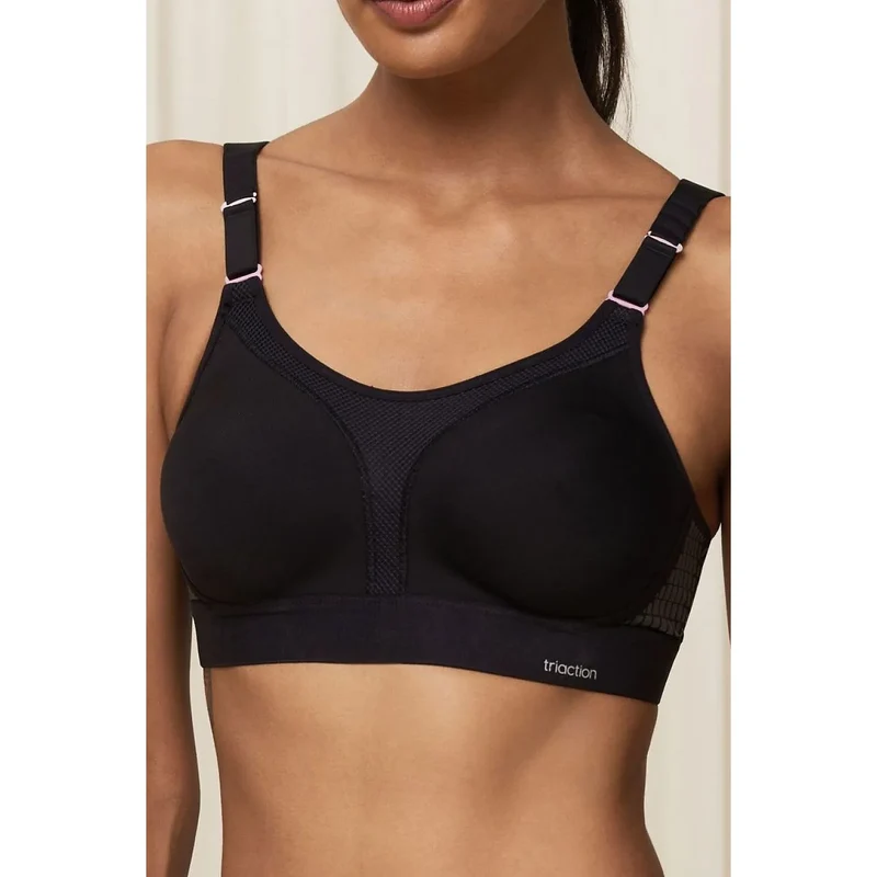 Soutien-gorge sport respirant maintien intense fermeture réglable Triaction Extreme Lite