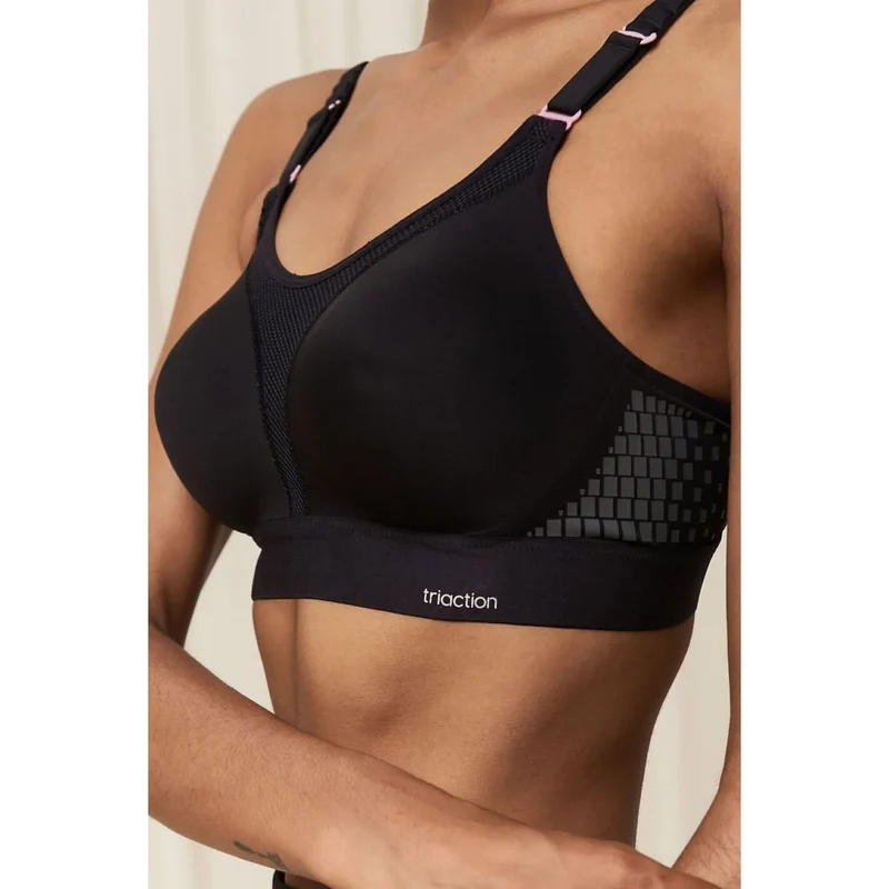 Soutien-gorge sport respirant maintien intense fermeture réglable Triaction Extreme Lite