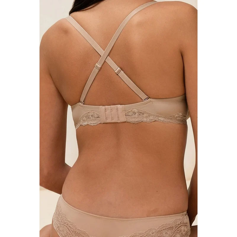 Soutien-gorge push-up respirant élégant Triumph Lovely Micro WHUM féminin confort quotidien