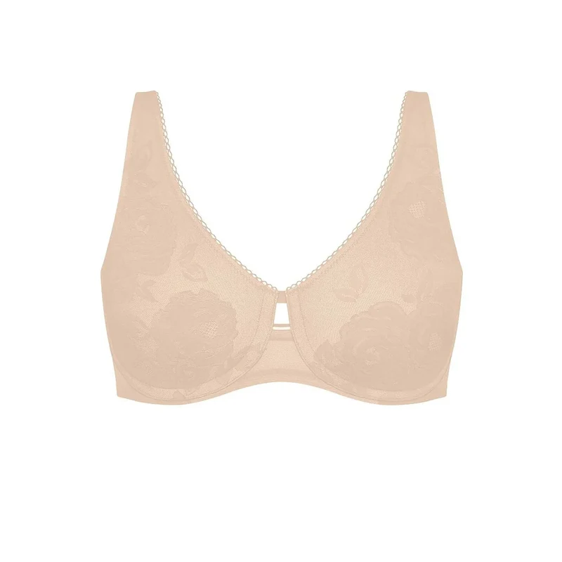 Soutien-gorge minimizer confort dentelle invisible grandes tailles Wild Rose Sensation