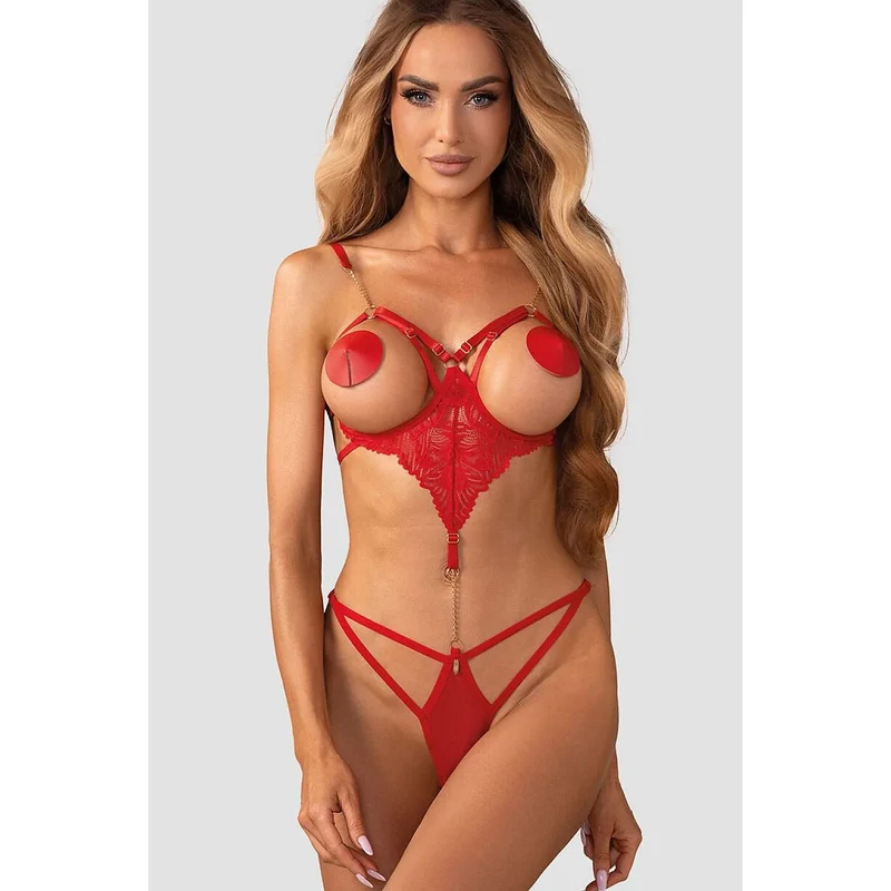 Body Matildea femme élégance sensualité dentelle chaîne bijou réglable haute qualité