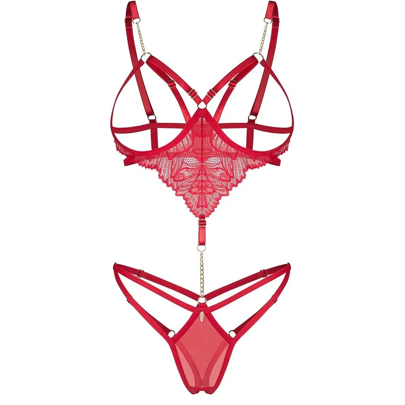 Body Matildea femme élégance sensualité dentelle chaîne bijou réglable haute qualité