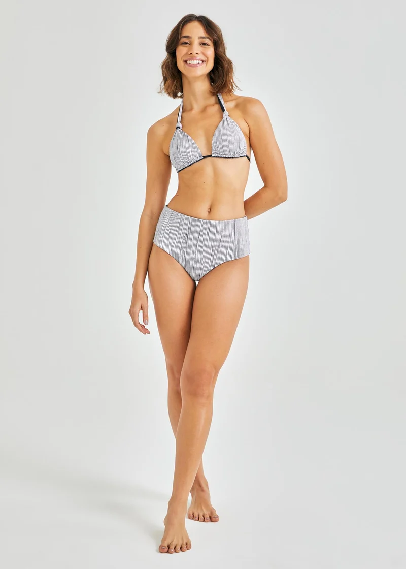 Cueca Biquíni Saia Dupla Face Navy