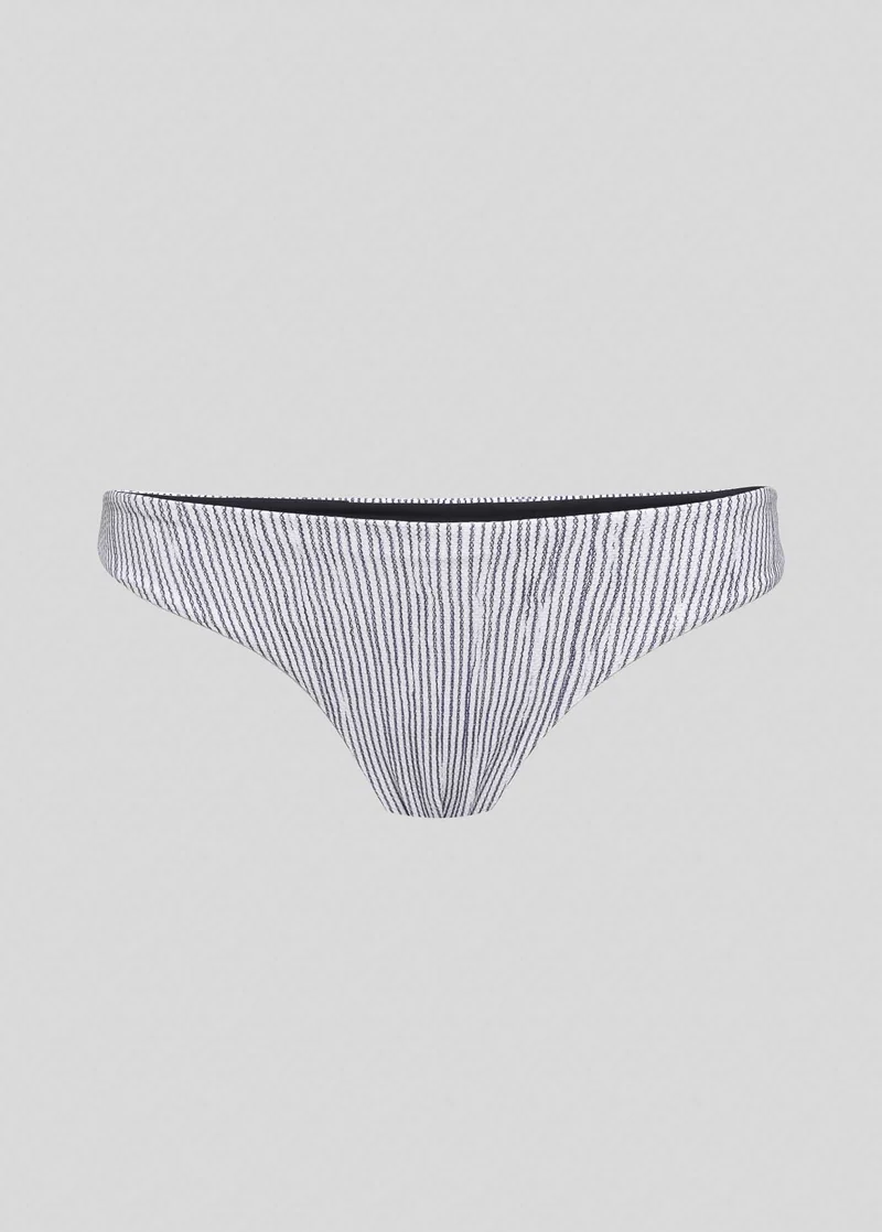 Cueca Biquíni Fina Dupla Face Navy