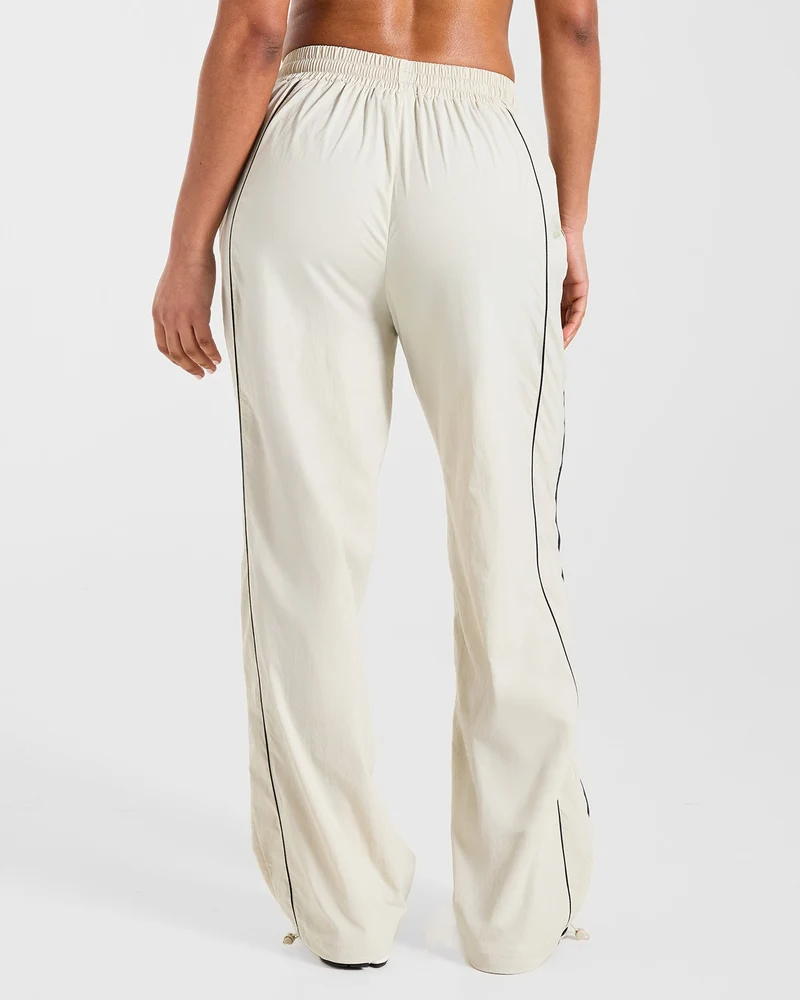 Retro Track Joggers - Off Blanc