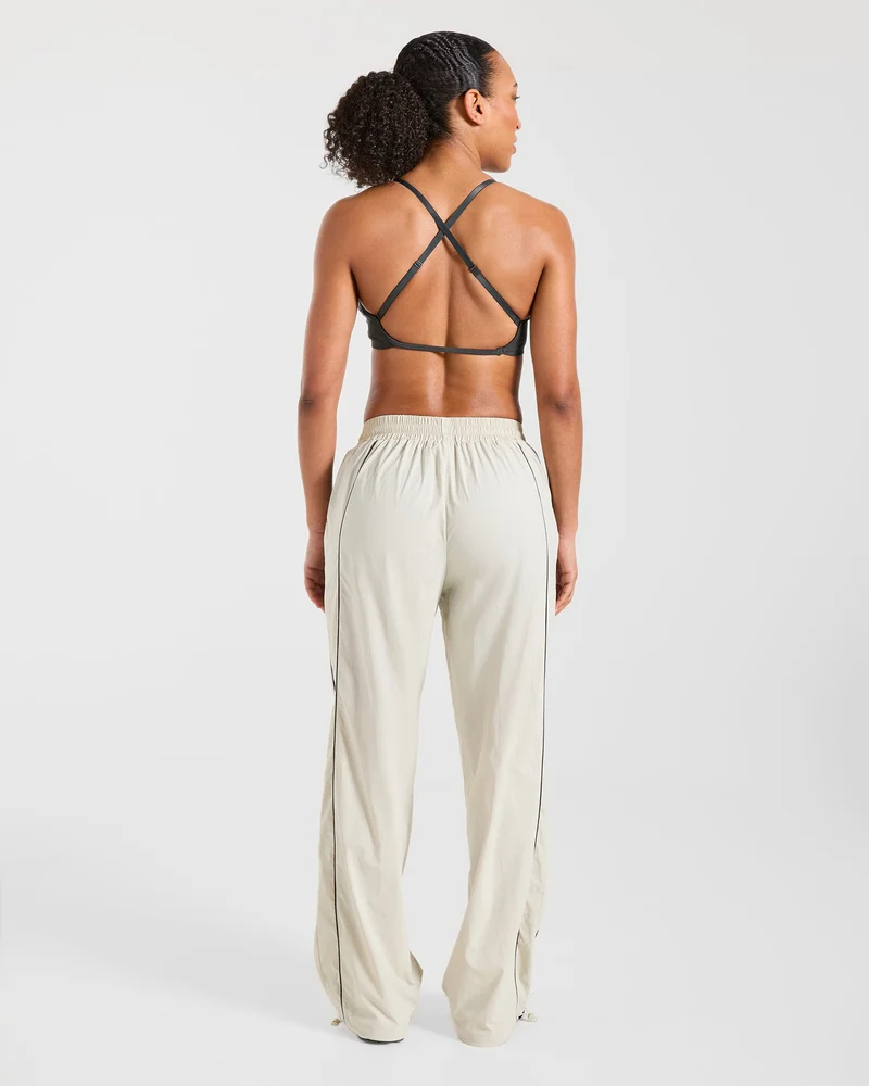 Retro Track Joggers - Off Blanc