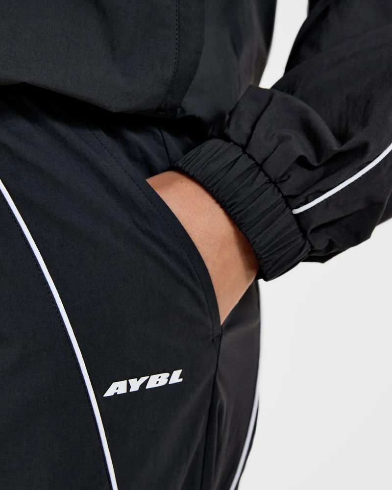 Retro Track Joggers - Noir