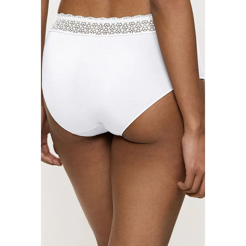Culottes invisibles confort soyeux dentelle recyclée respirabilité Triumph