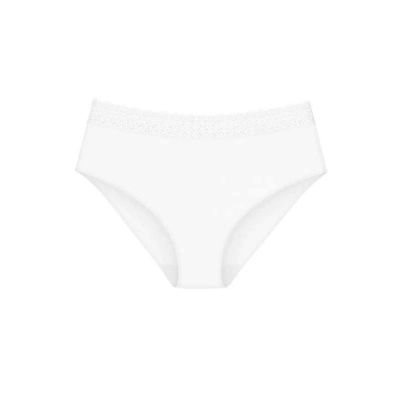 Culottes invisibles confort soyeux dentelle recyclée respirabilité Triumph