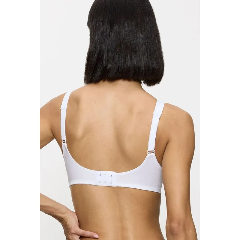 Soutien-gorge souple coton grande taille confort broderies anglaises Triumph