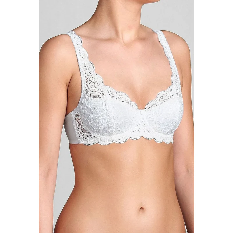 Soutien-gorge dentelle élastique floral Triumph Amourette 300 WHP maintien optimal