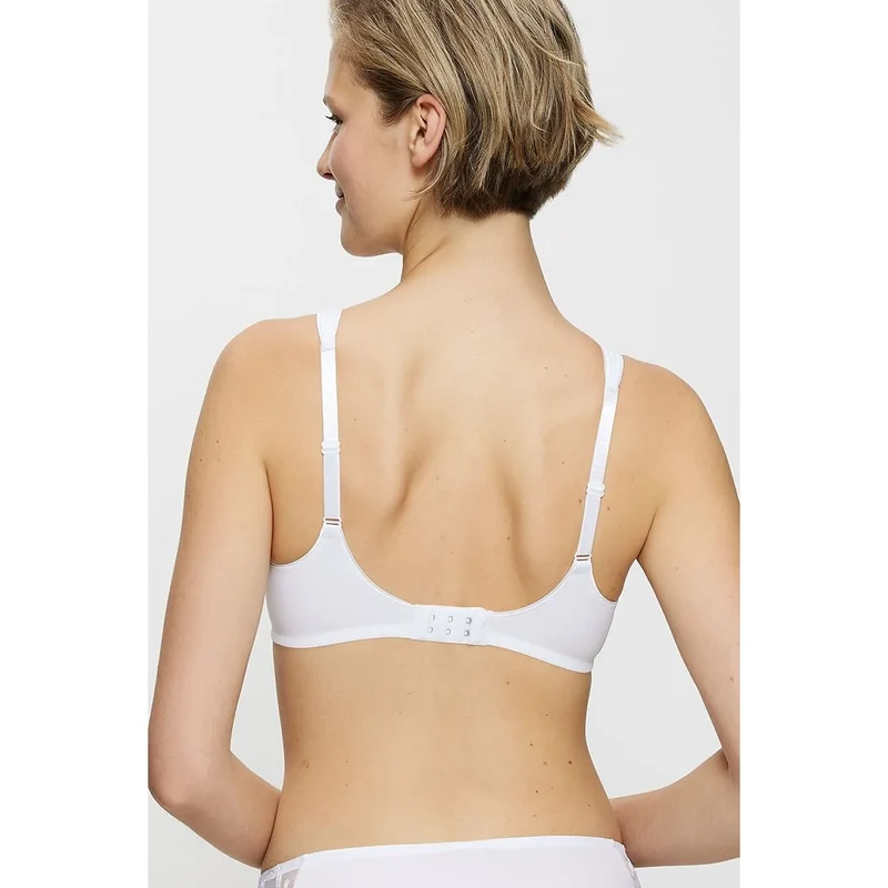 Soutien-gorge sans armatures coton lycra confort modern rayures Triumph