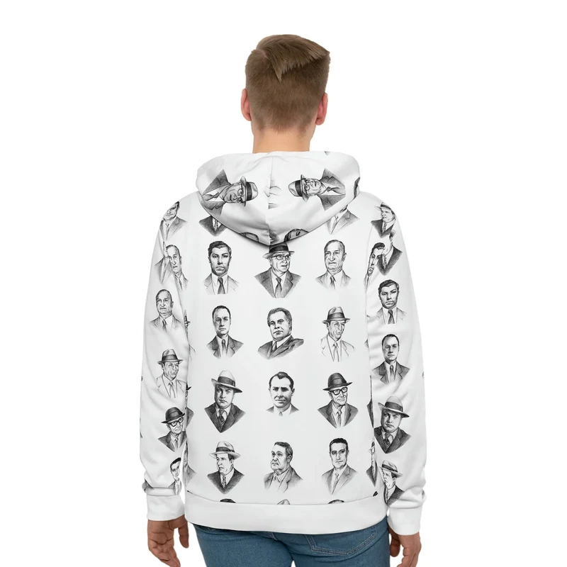 Top Real-Life Mob Bosses Cosa Nostra Hoodie